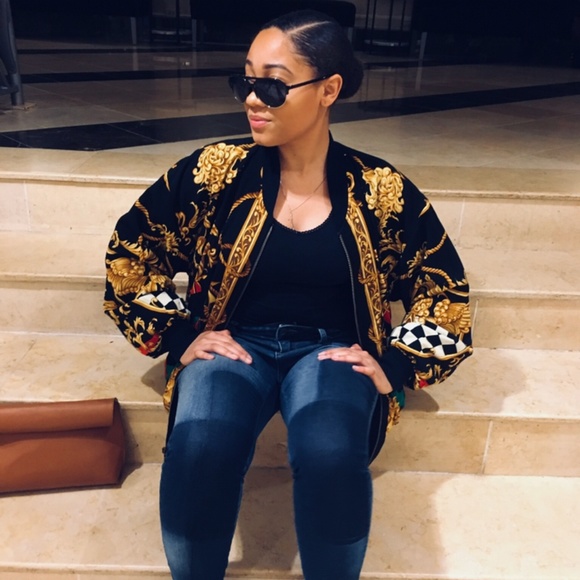 versace jacket reversible